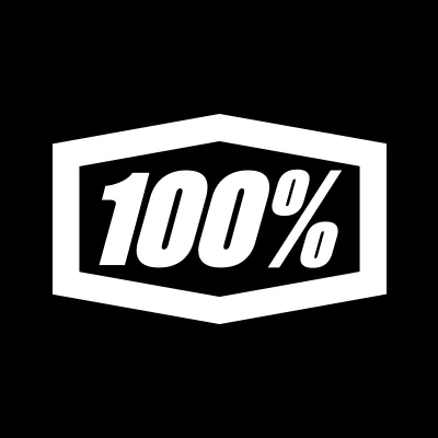 100% logo
