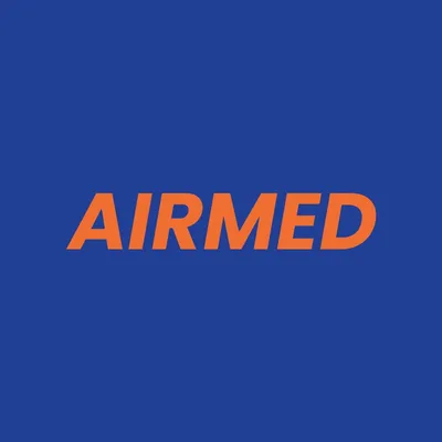 Airmed Scrubs logo