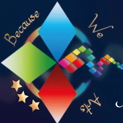Because We Arts logo