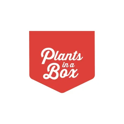 Plants in a box logo