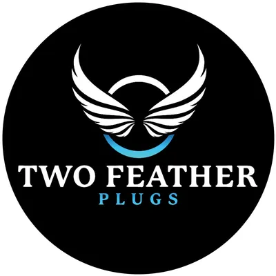 Two Feather Plugs logo